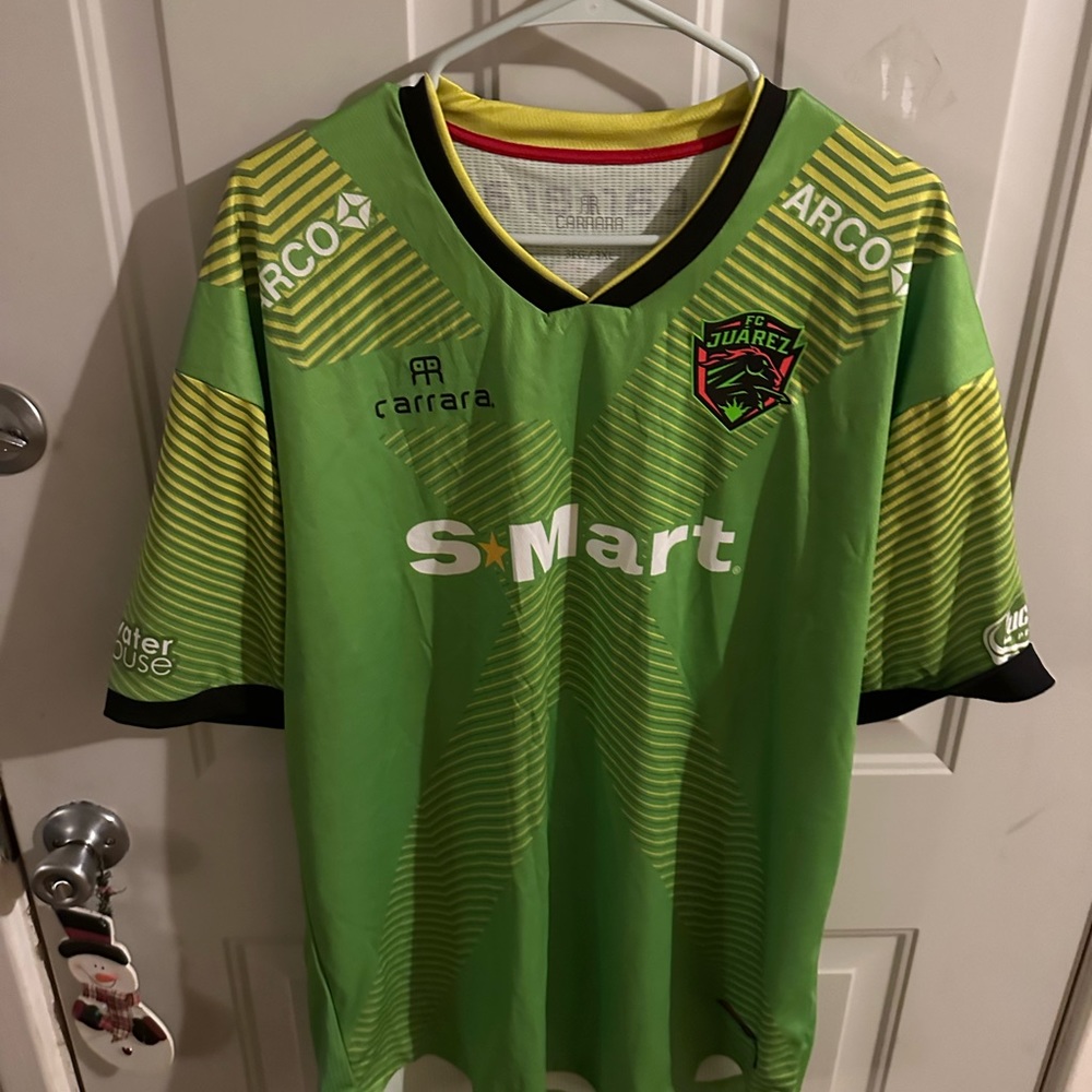 Juarez Bravos 2019-20 soccer home jersey.  LIGAMX
